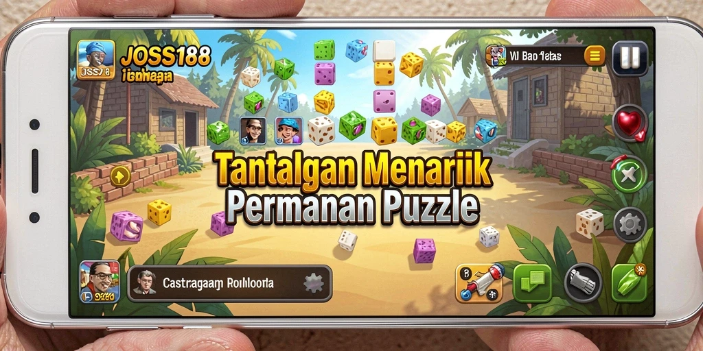 Gameplay menarik JOSS188 dalam menyelesaikan teka-teki Puzzle.
