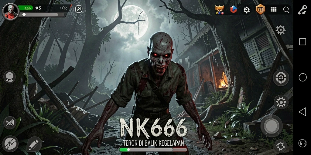 Gameplay NK666 yang mencekam dan menyeramkan.