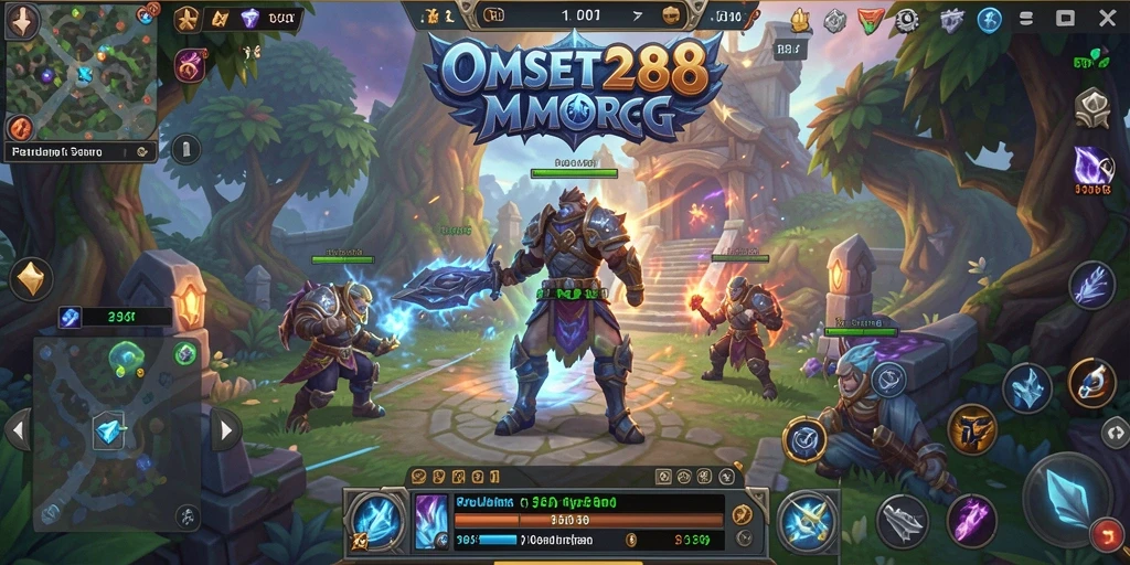 Gameplay seru OMSET288 dengan banyak petualangan dalam dunia MMORPG.