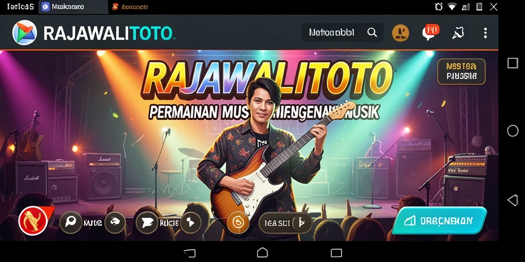 Screenshot menunjukkan gameplay interaktif dari RAJAWALITOTO.